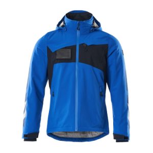 Winterjacke mit CLIMASCOT®, Azurblau/Schwarzblau